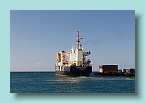 Supply Ship Back to Sea